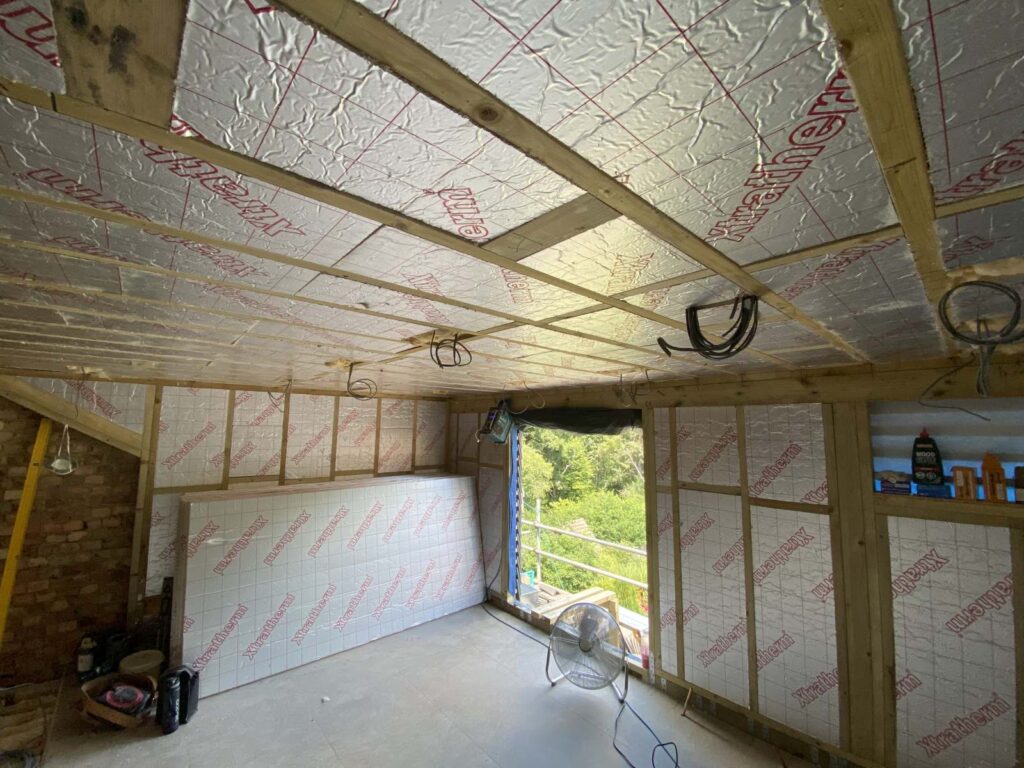 loft under construction